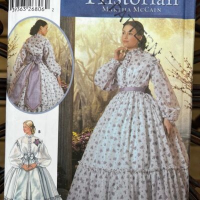 Simplicity UNCUT Fashion Historian 5442 Dress plus size theater costume