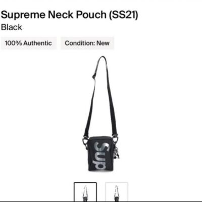 Supreme Neck Pouch SS21