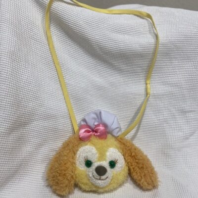 Japan Tokyo Disney Sea Duffy Bear Cookie Ann Plush Pass Card Case Coin Purse Bag