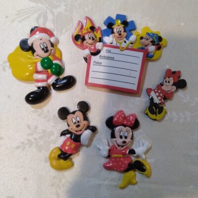 Vintage Walt Disney Magnets Bundle