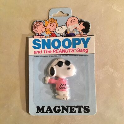 Vintage Peanuts Joe Cool Magnet