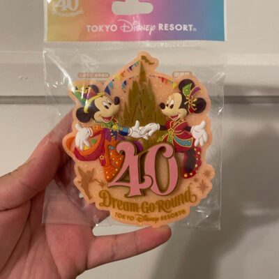 Tokyo Disneyland 40th Anniversary Magnet