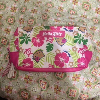 Tropical Hello Kitty Pouch