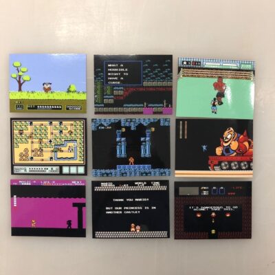 NES fridge magnets classic nintendo game