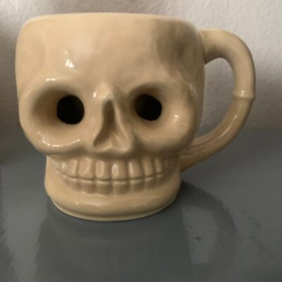 Vintage Hawaii Kai Skull Mug