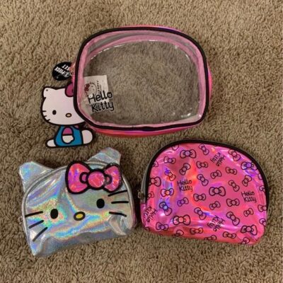 Hello Kitty 3pc Pouch