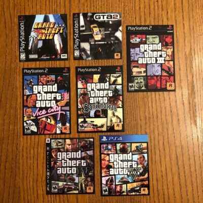 GTA fridge magnets Grand Theft Auto