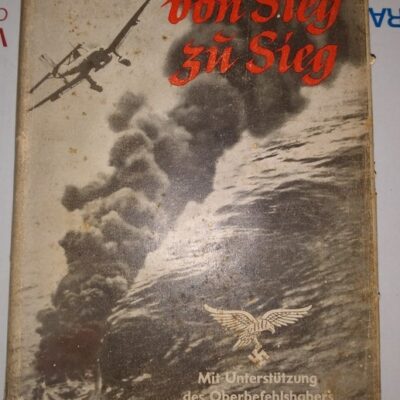 Luftwaffe Hardback Book in German Printed During WW2