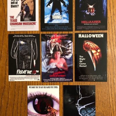 Classic Horror movie fridge magnets