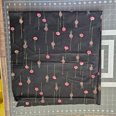 Vintage floral fabric