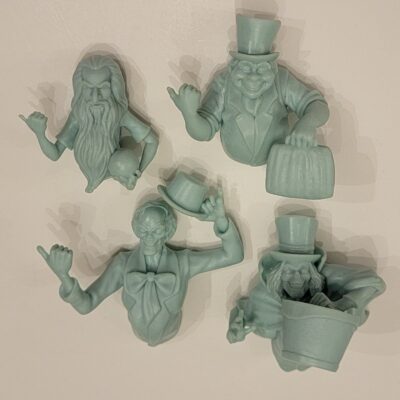 Haunted Mansion hitchhiking ghosts magnet set Disney