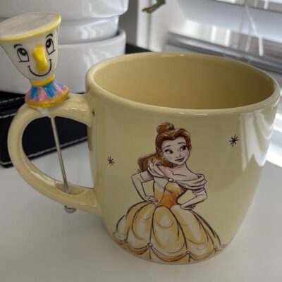 Disney Beauty and the Beast Mug w/ Chip stir