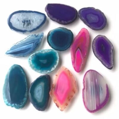 Agate Slice Magnets Healing Stone/Crystal