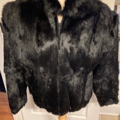 Mademoiselle Rabbit fur jacket