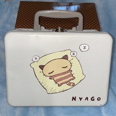 Vintage SANRIO 2001 Nemukko Nyago Tin Lunch Box