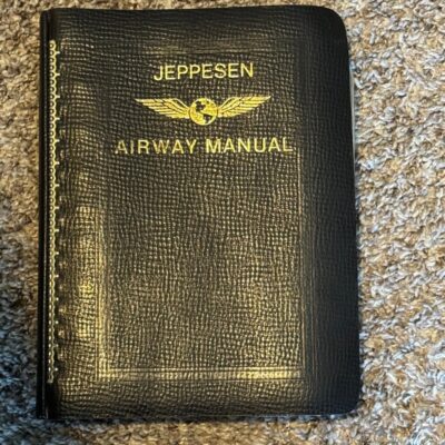 Jeppesen Airway Manual American Airlines Routes 1990’s Maps Manual Pilot Collect