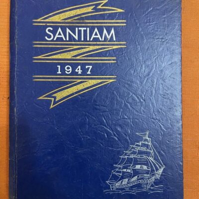 Legit. Oregon. Santiam Yearbooks – 1946 and 1947!!!