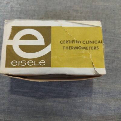 VINTAGE Eisele & Co Oral Certified Clinical Glass Mercury Thermometers Box of 50