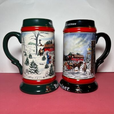 Budweiser Beer Steins