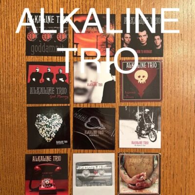 Alkaline Trio fridge magnets