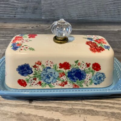 Pioneer Woman Classic Charm Butter Dish