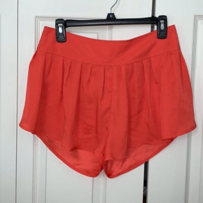 Coral Flowy Shorts