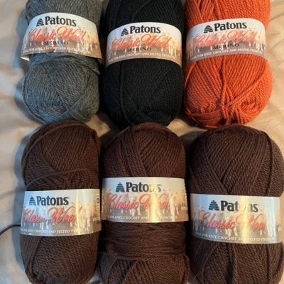 Patons Classic Wool Lot of 6