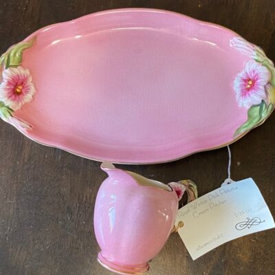 Rare Royal Winton Creamer and Serving Plate