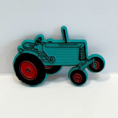 Vintage Tractor Magnet Farming Agriculture Collectible 2.5″