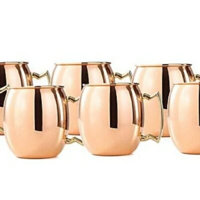 Old Dutch Copper shot mugs