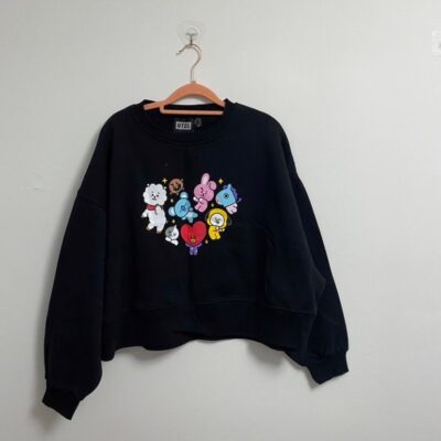 Brand New BTS Line Friends BT21 JK, Jimin, RM, Jhope, V, Suga, Jin Sweatshirt