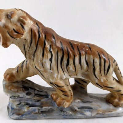 Vintage Occupied Japan Tiger Sculpture/Figurine