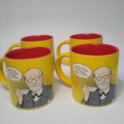 Bundle 4 The Unemployed Philosophers Guild 2015 Freudian Sips mug