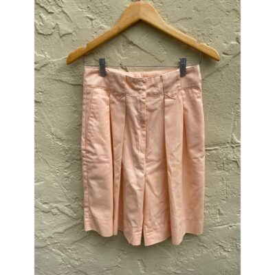 Vintage pleated peach Shorts