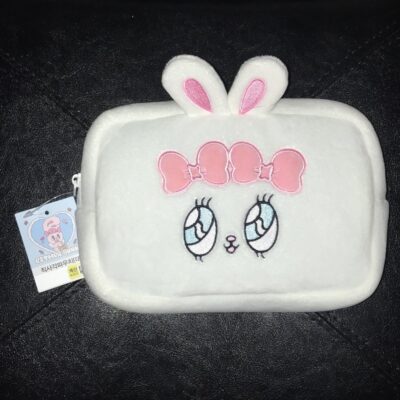 Esther Kim Esther Bunny Fabric Pouch White