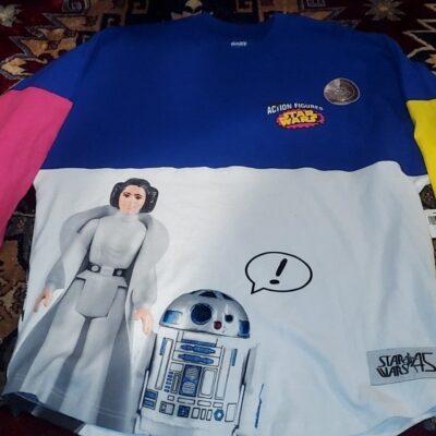 NWT disney’s Star Wars vintage Action figure spirit jersey Size M