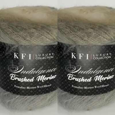 lot of 2 villa royale indulgence brushed merino yarn