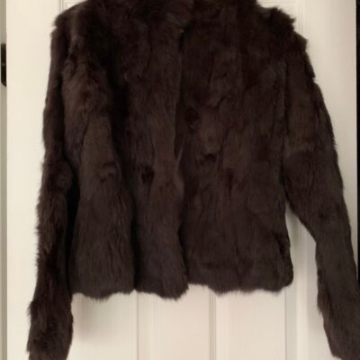 Real rabbit fur jacket