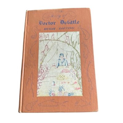 First Edition Doctor Dolittle 1920 Antique Edition Book