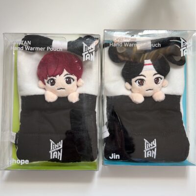 BTS TinyTan Hand Warmer Pouch JIN JHOPE