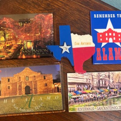 Lot of 5 San Antonio magnets