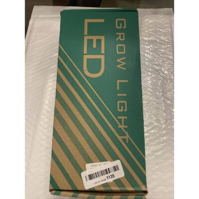 New LED GROW LIGHT MODEL DZL-PL001 W/TIMER, 3 lighting MODE