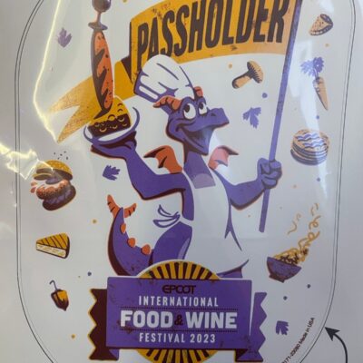 2023 Disney’s EPCOT Food & Wine Festival Annual Passholder Figment Magnet