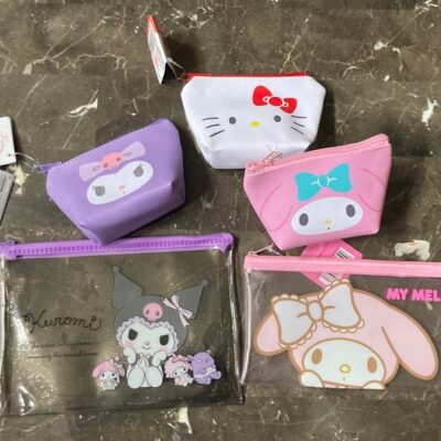 Hello kitty, my Melody, Kuromi coin pouch