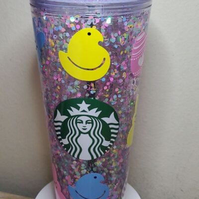 Starbucks glitter snow globe tumbler