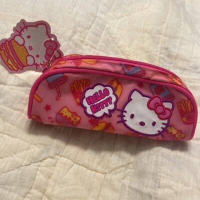 Hello Kitty NWT Junk Food Baguette Pouch