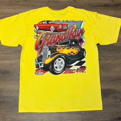 Y2K Grand Run Hot Rod Cruise Pigeon Forge Tennessee Motorgear Tee