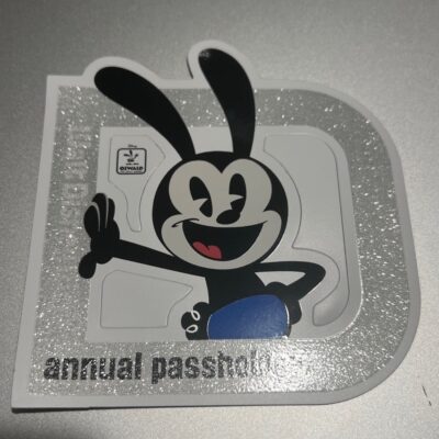 Walt Disney World Oswald Rabbit Annual Passholder Magnet 2023 Authentic IN HAND