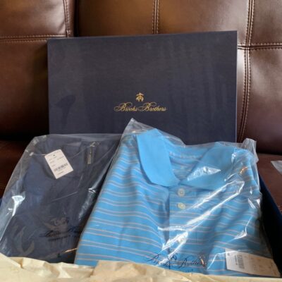 Brooks Brothers clothing box