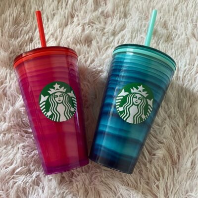 Starbucks Summer Wave Swirl Tumblers!